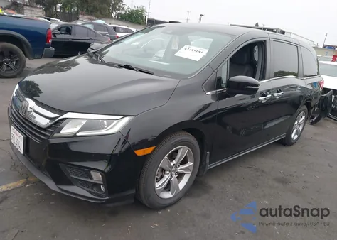 2020 Honda Odyssey Ex-L/Ex-L W/Navi Res z USA, uszkodzony, nr VIN 5FNRL6H74LB018302